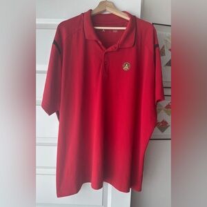 Atlanta United 3X Men Red Polo Shirt